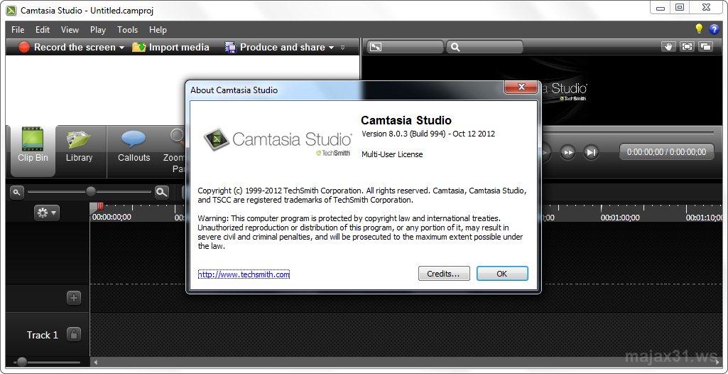software key for camtasia 2018
